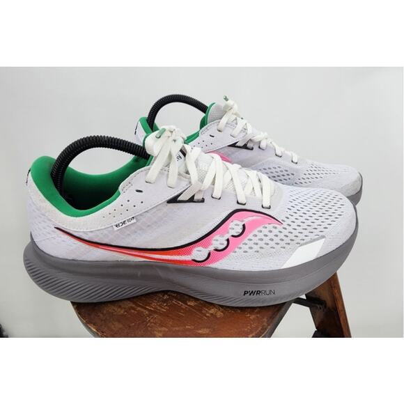Women's Saucony Ride 16 Running Athletic Sneakers Size 10.5‎ - Picture 1 of 7